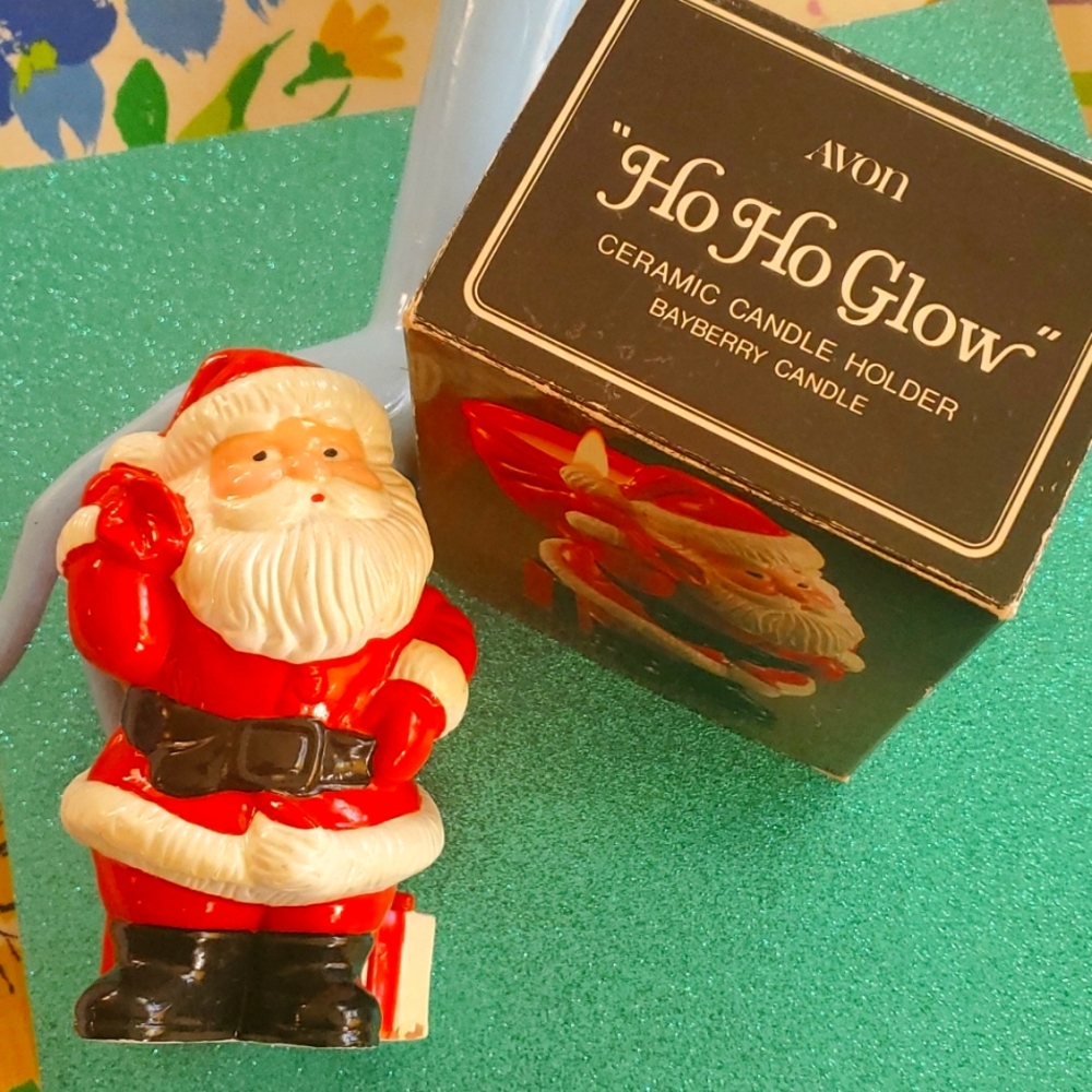 Avon ho ho glow santa